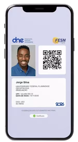DNE digital FESN em celular